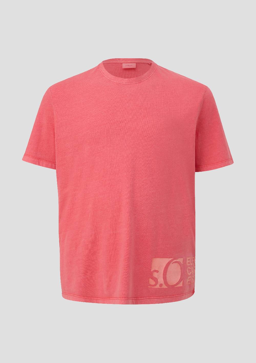 S.Oliver T-Shirt Mit Label-Print