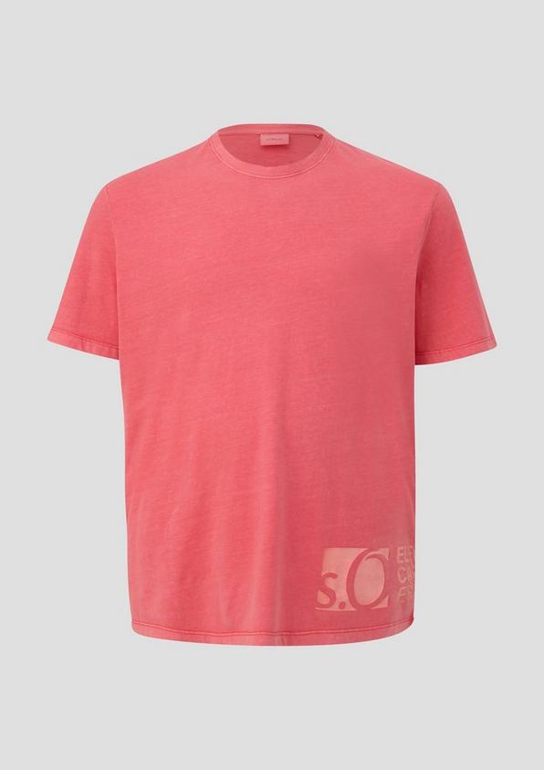 s.Oliver T-Shirt mit Label-Print