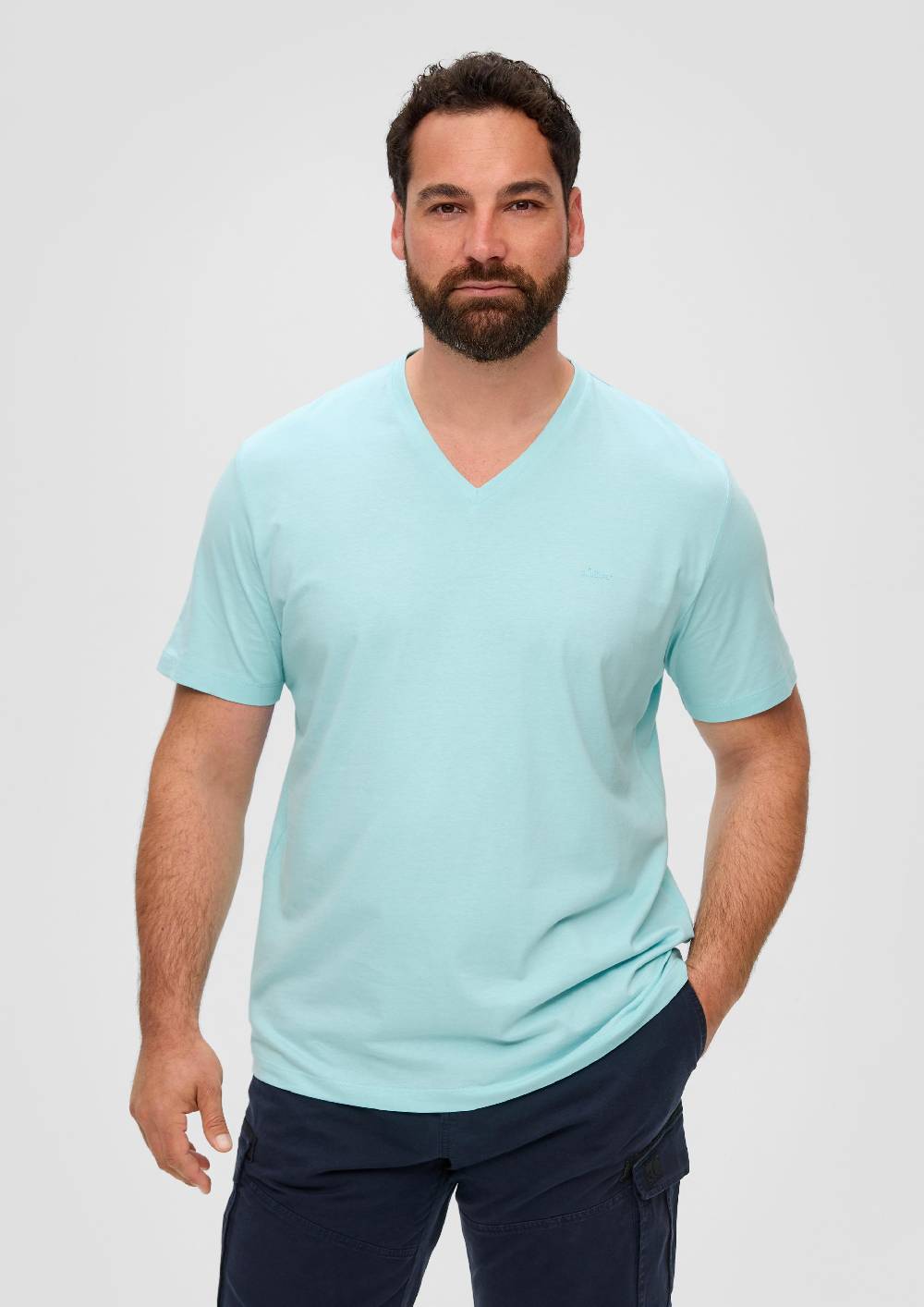 S.Oliver T-Shirt Mit Labelprint
