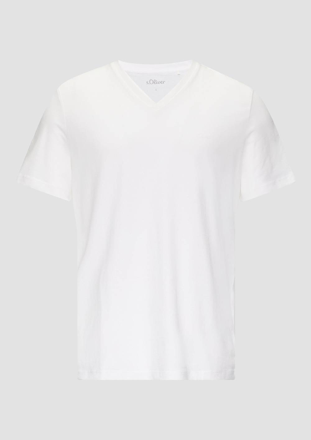 S.Oliver T-Shirt Mit Logo-Detail