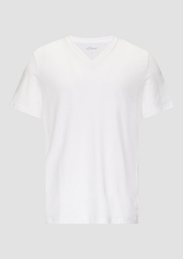 s.Oliver T-Shirt mit Logo-Detail