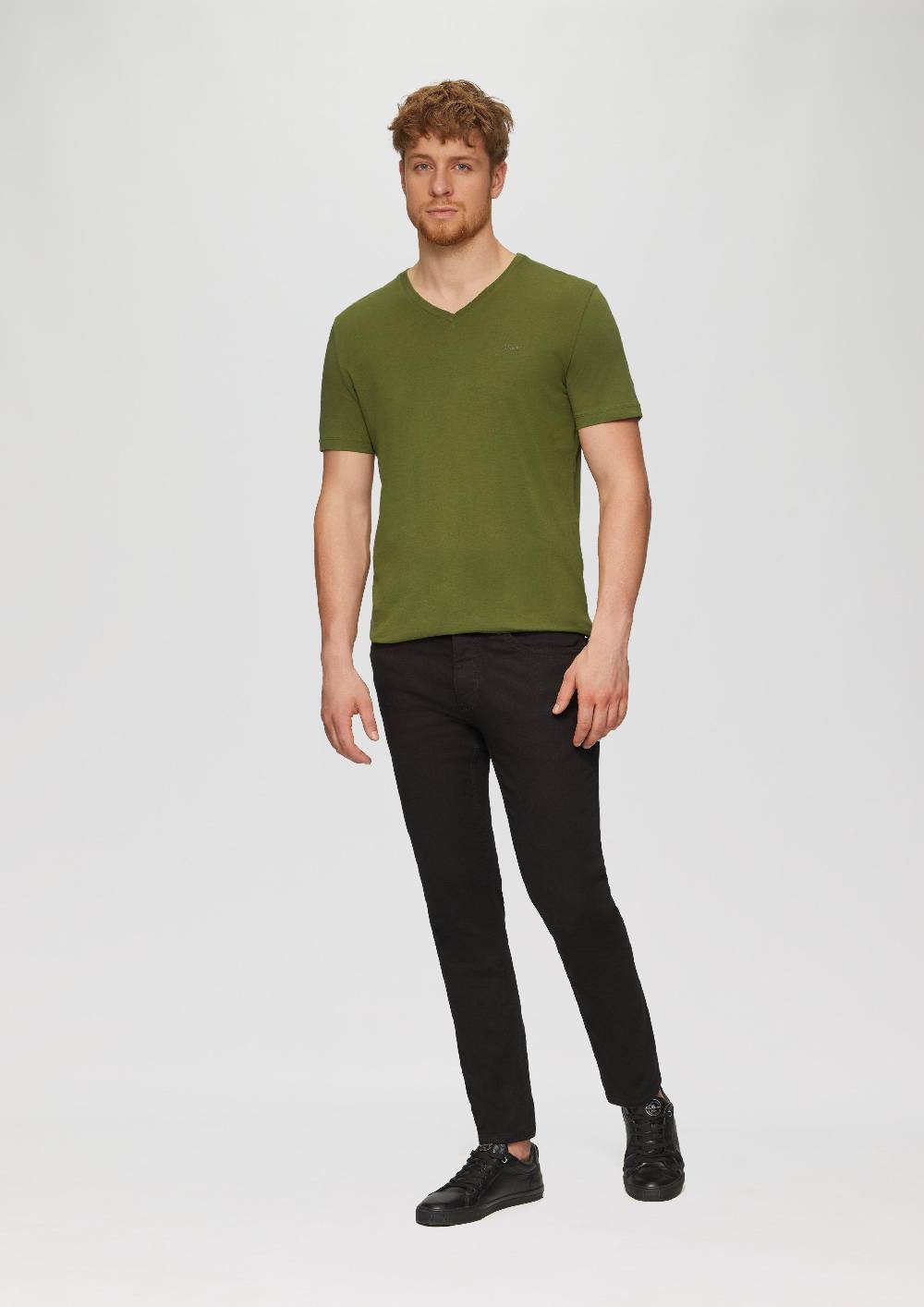 S.Oliver T-Shirt Mit Logo-Detail