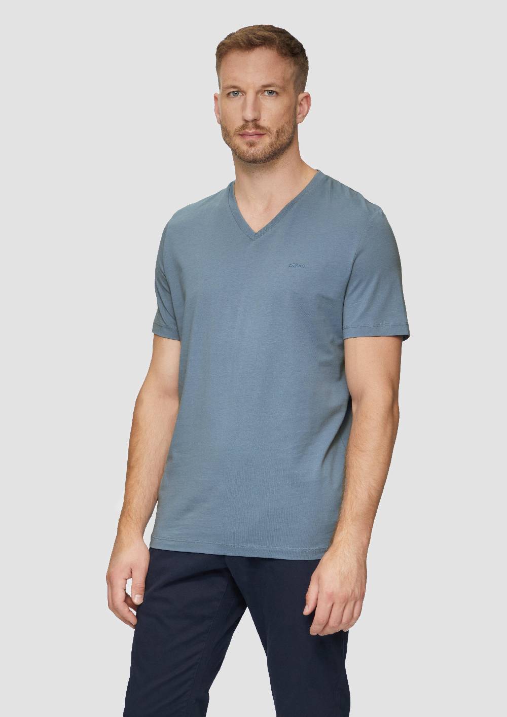 S.Oliver T-Shirt Mit Logo-Detail