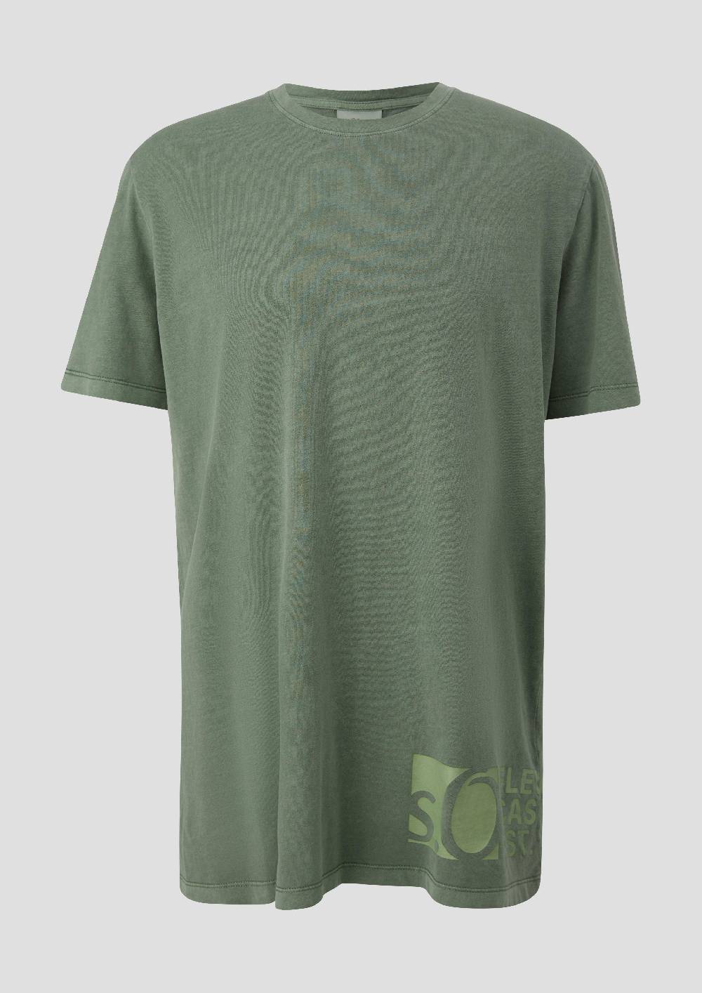 S.Oliver T-Shirt Mit Logo-Patch