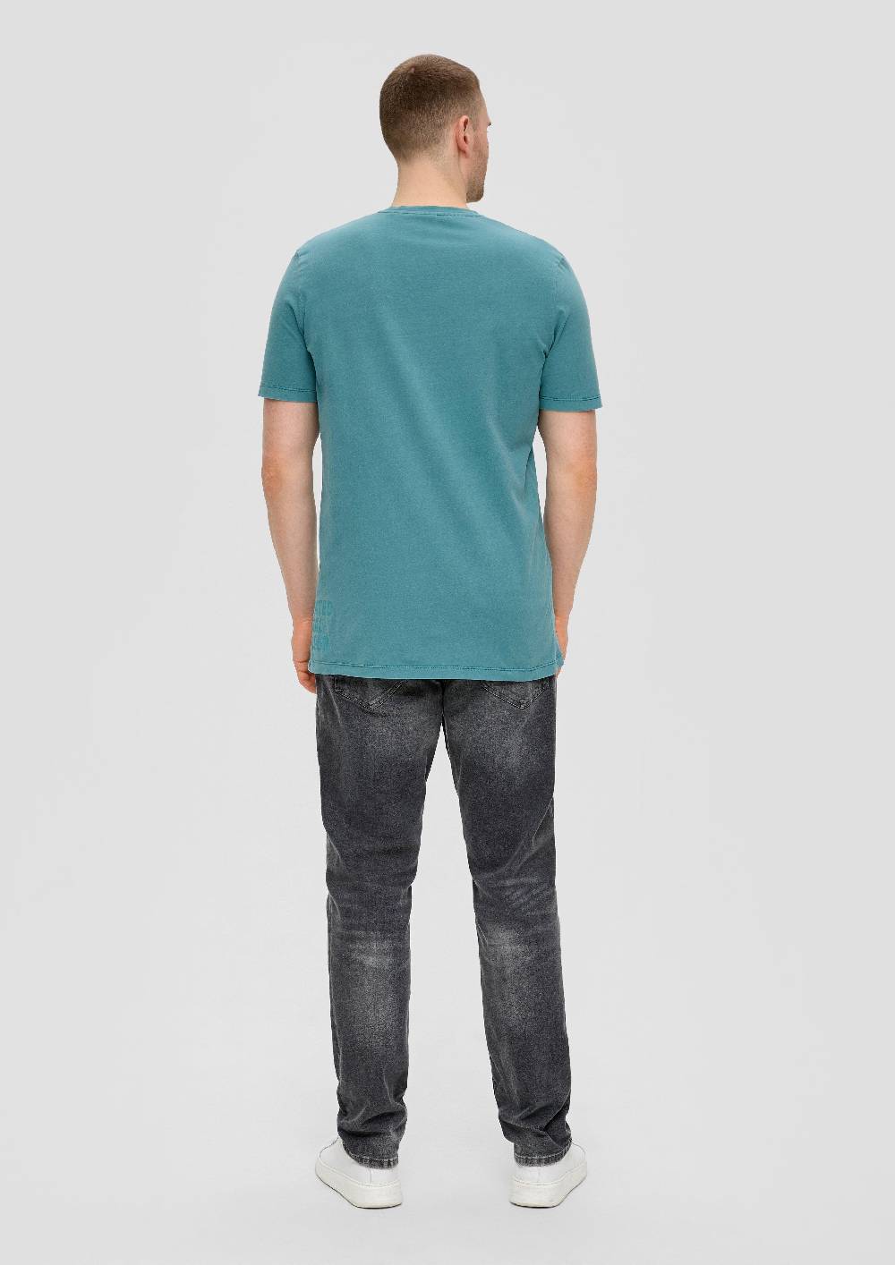 S.Oliver T-Shirt Mit Logo-Patch