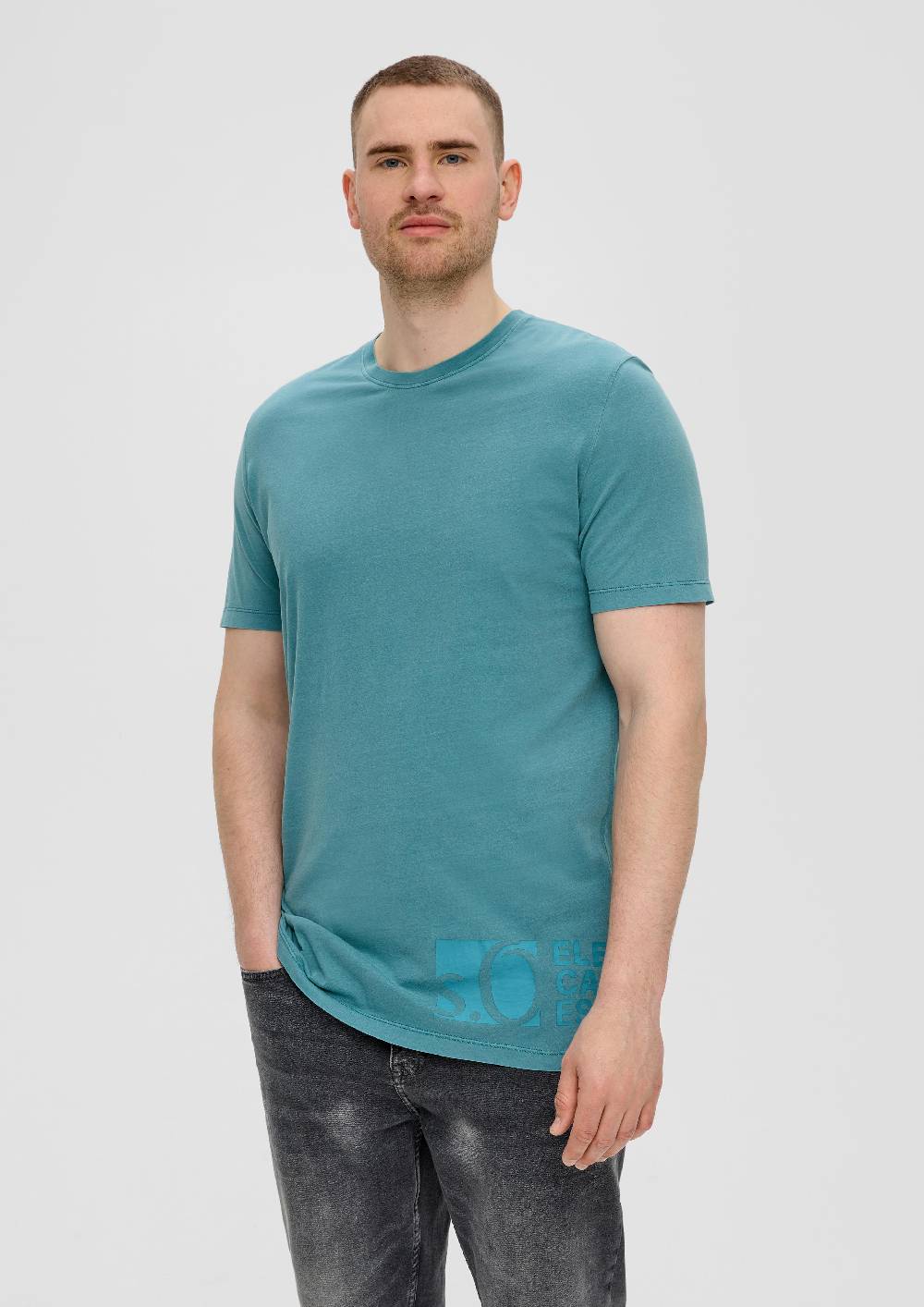 S.Oliver T-Shirt Mit Logo-Patch