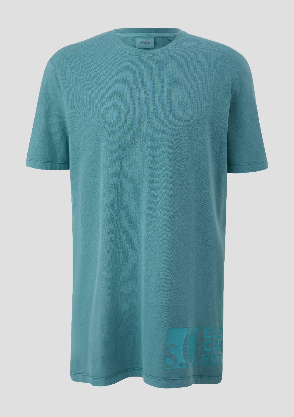 S.Oliver T-Shirt Mit Logo-Patch