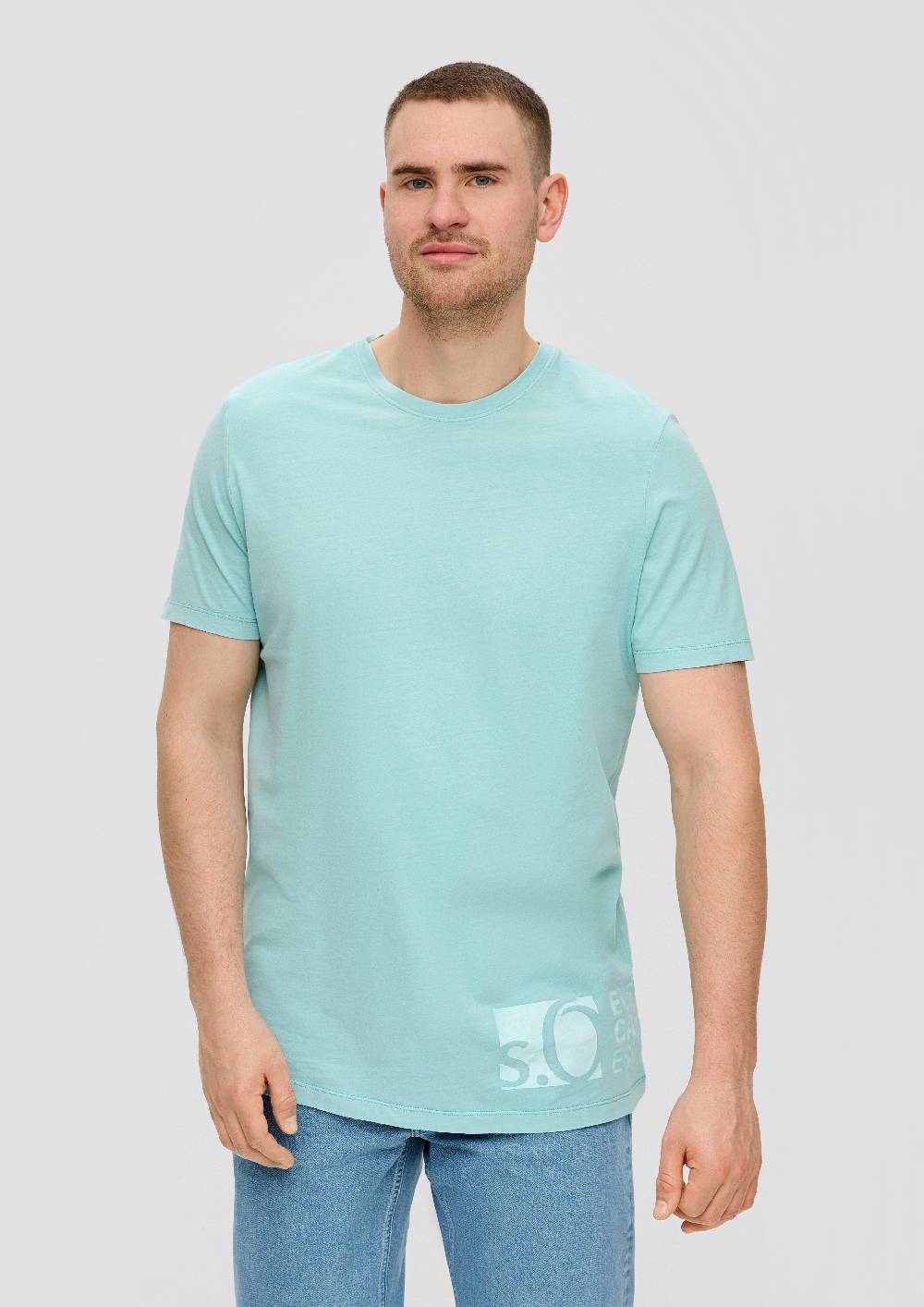 S.Oliver T-Shirt Mit Logo-Patch