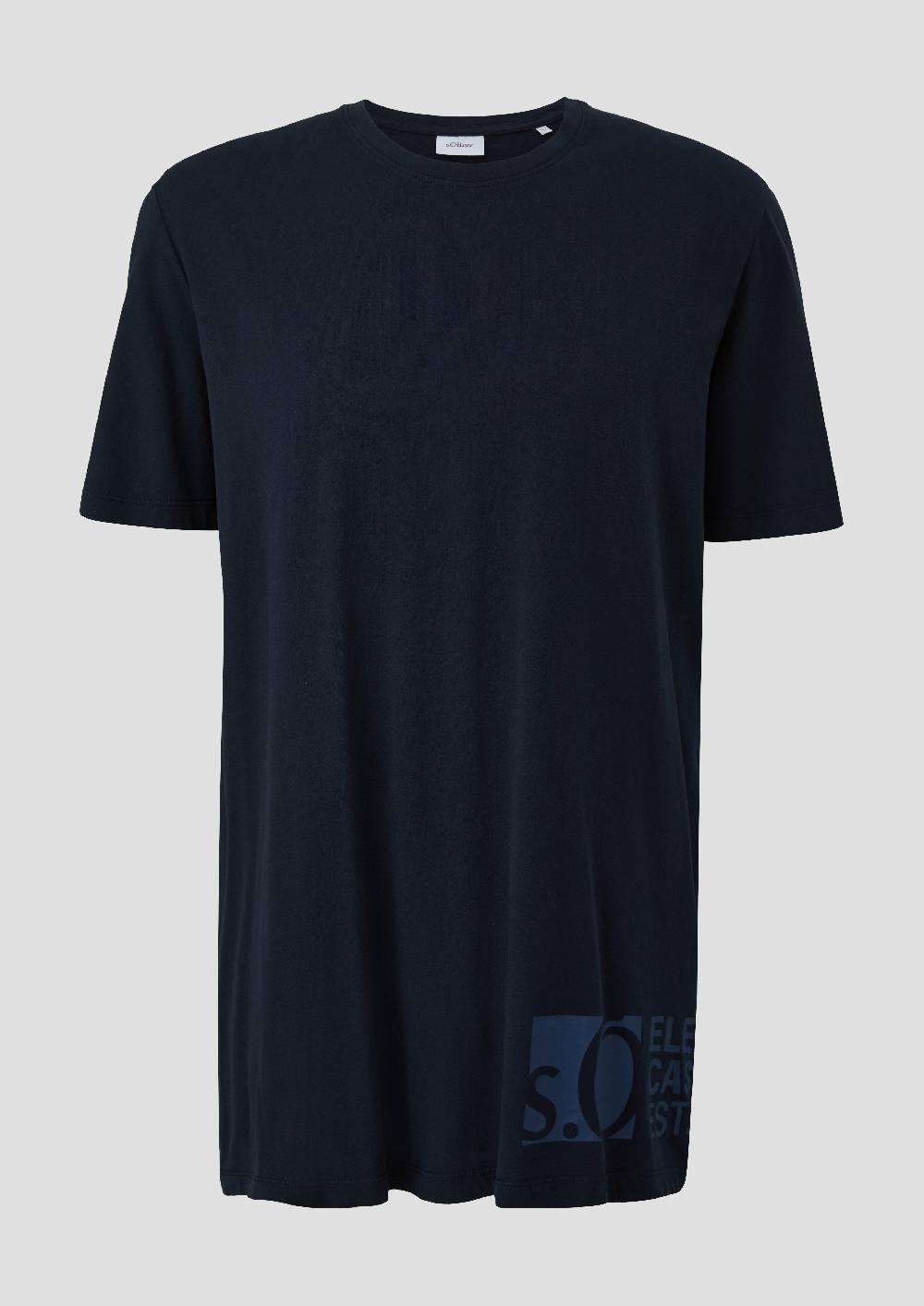 S.Oliver T-Shirt Mit Logo-Patch