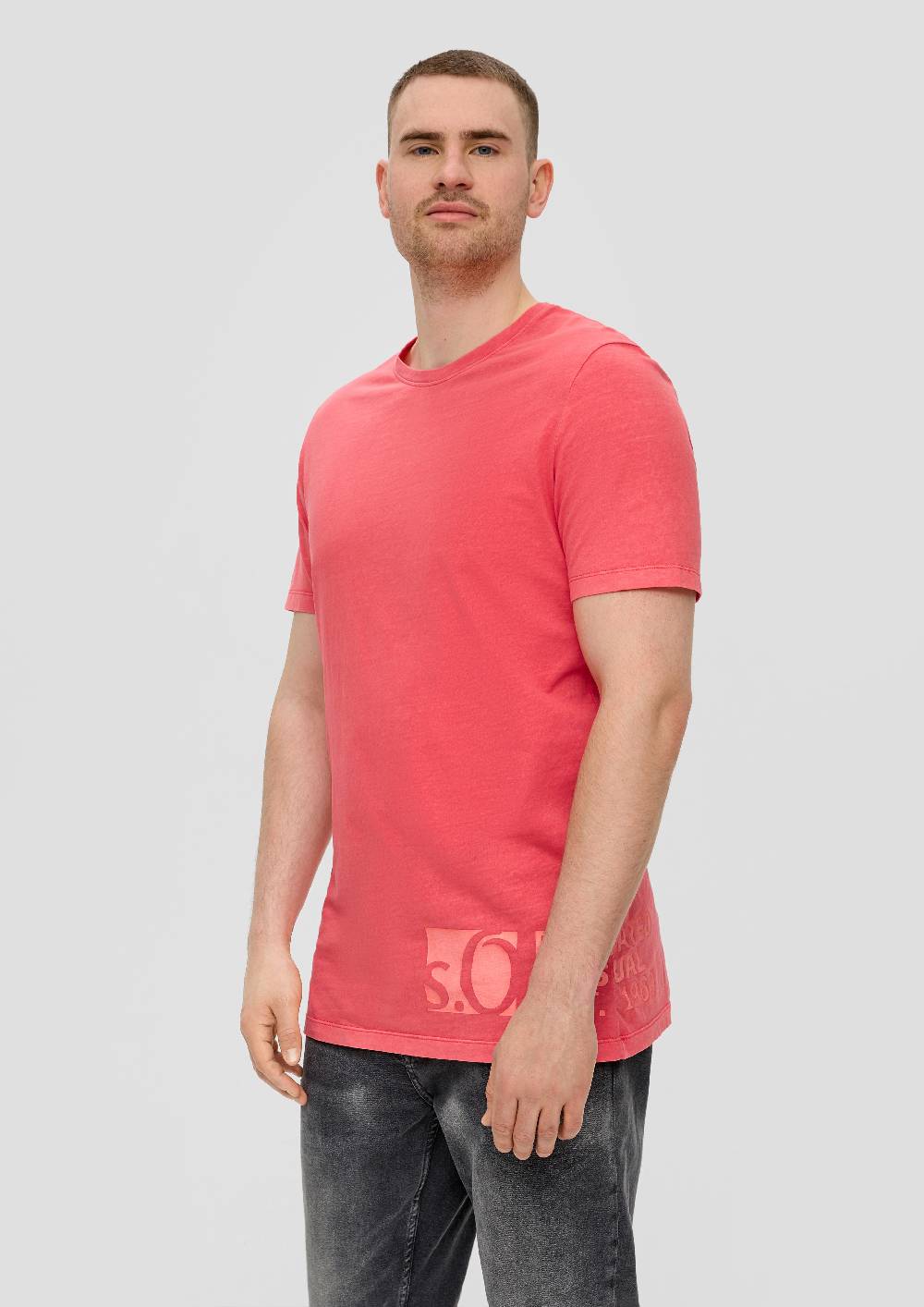 S.Oliver T-Shirt Mit Logo-Patch
