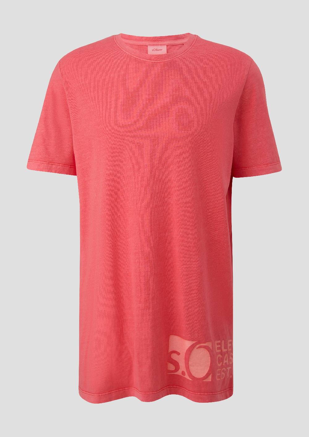 S.Oliver T-Shirt Mit Logo-Patch