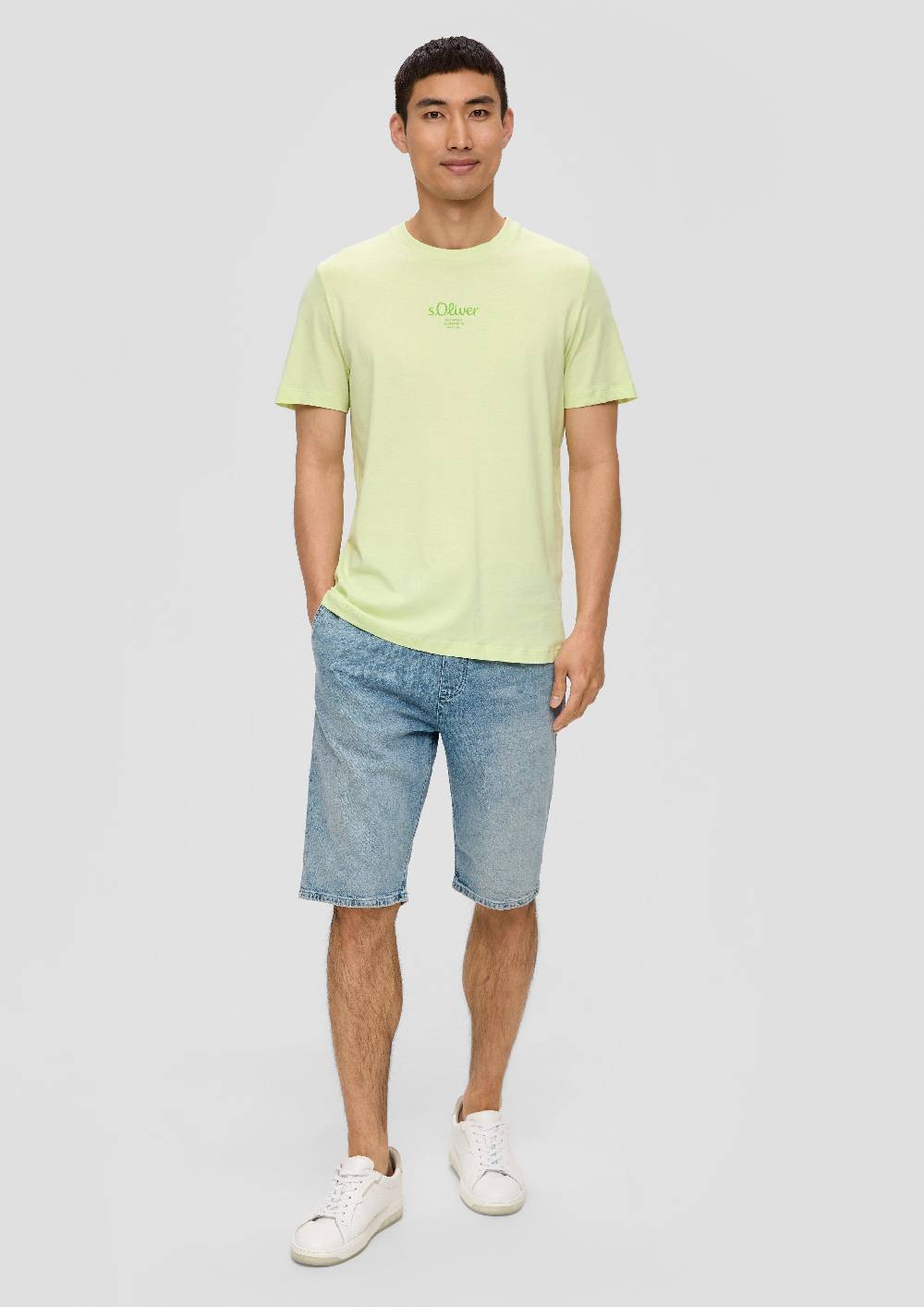 S.Oliver T-Shirt Mit Logo-Print