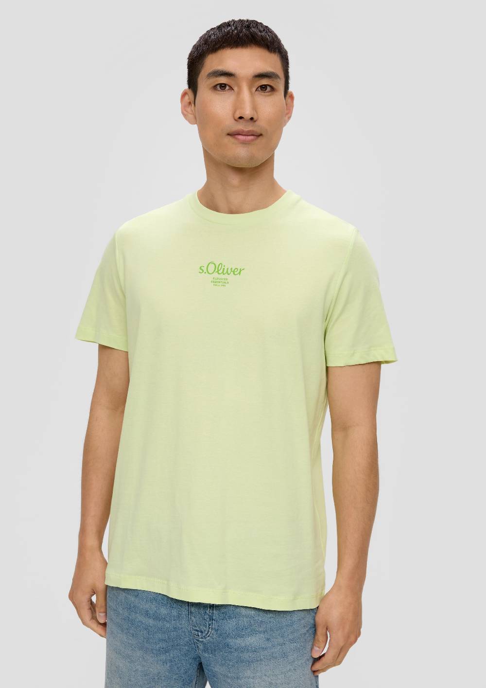 S.Oliver T-Shirt Mit Logo-Print