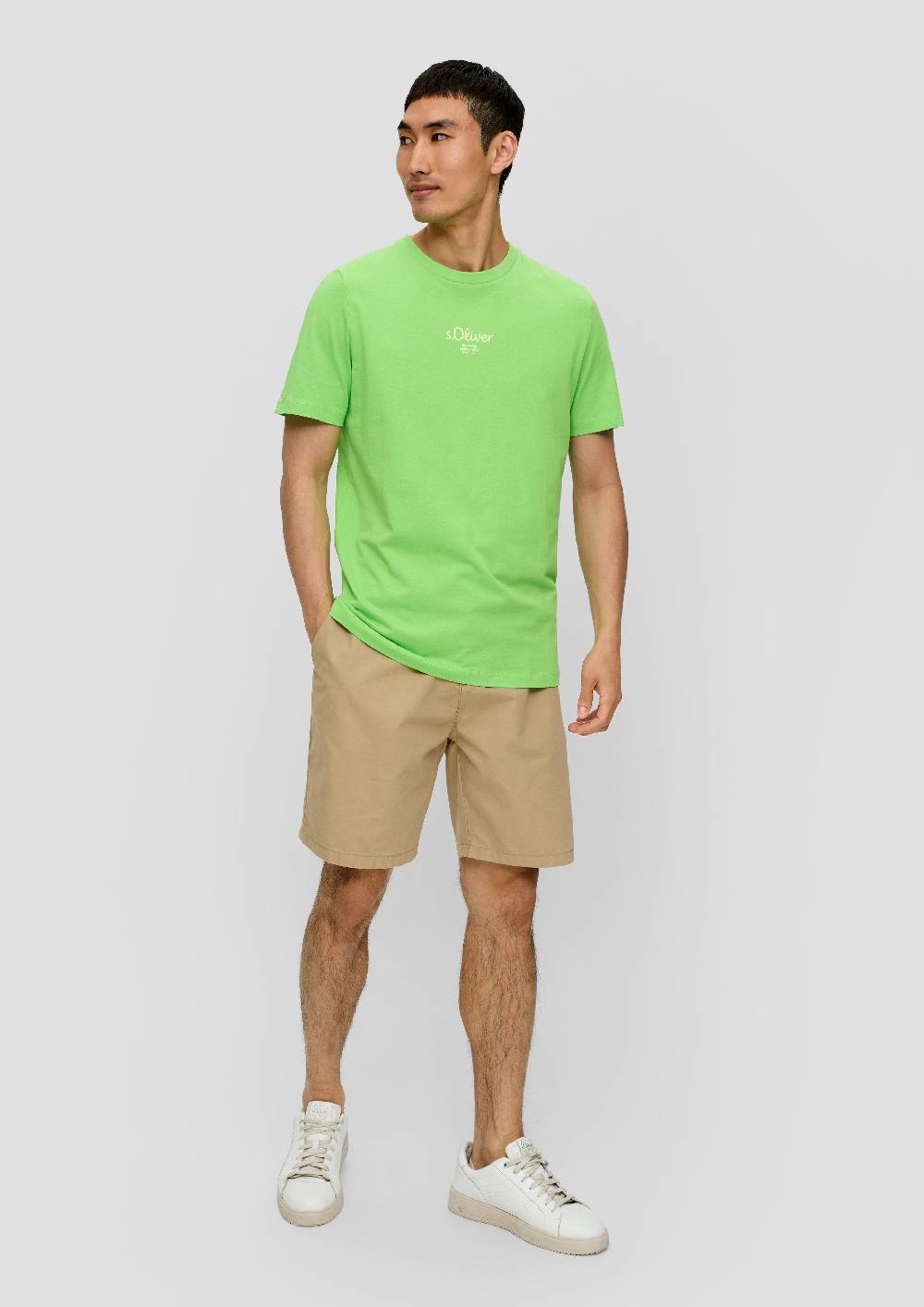 S.Oliver T-Shirt Mit Logo-Print