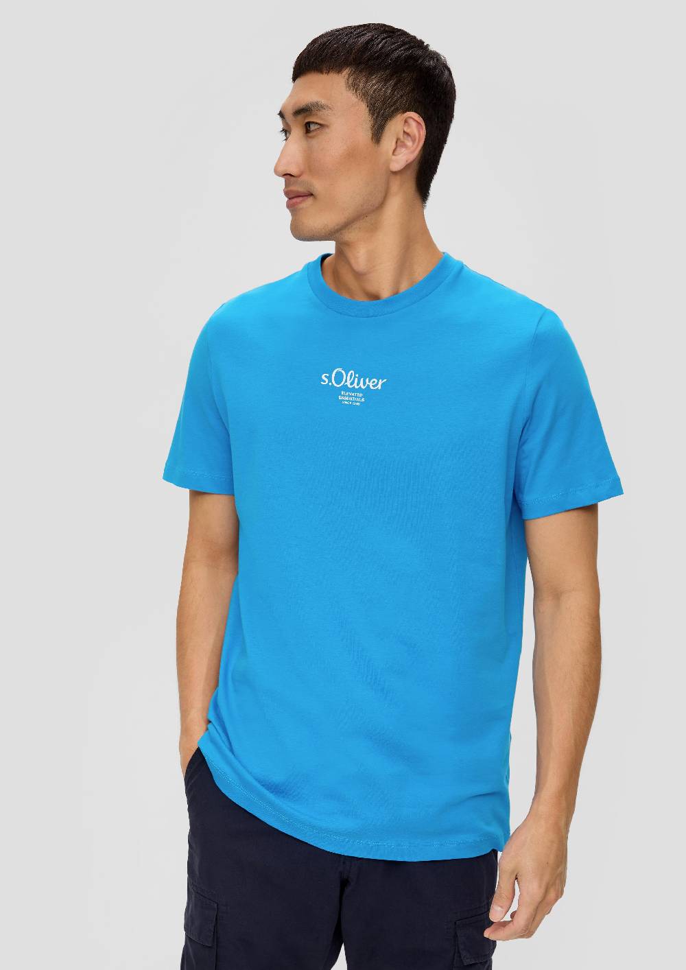 S.Oliver T-Shirt Mit Logo-Print