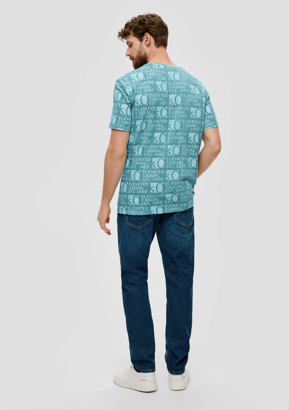 S.Oliver T-Shirt Mit Logo-Print