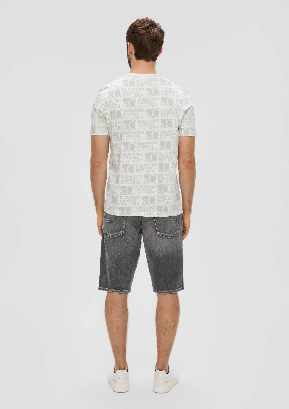 S.Oliver T-Shirt Mit Logo-Print