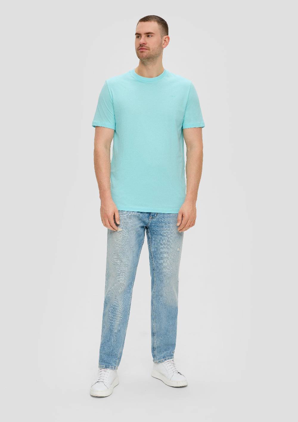 S.Oliver T-Shirt Mit Logo-Print