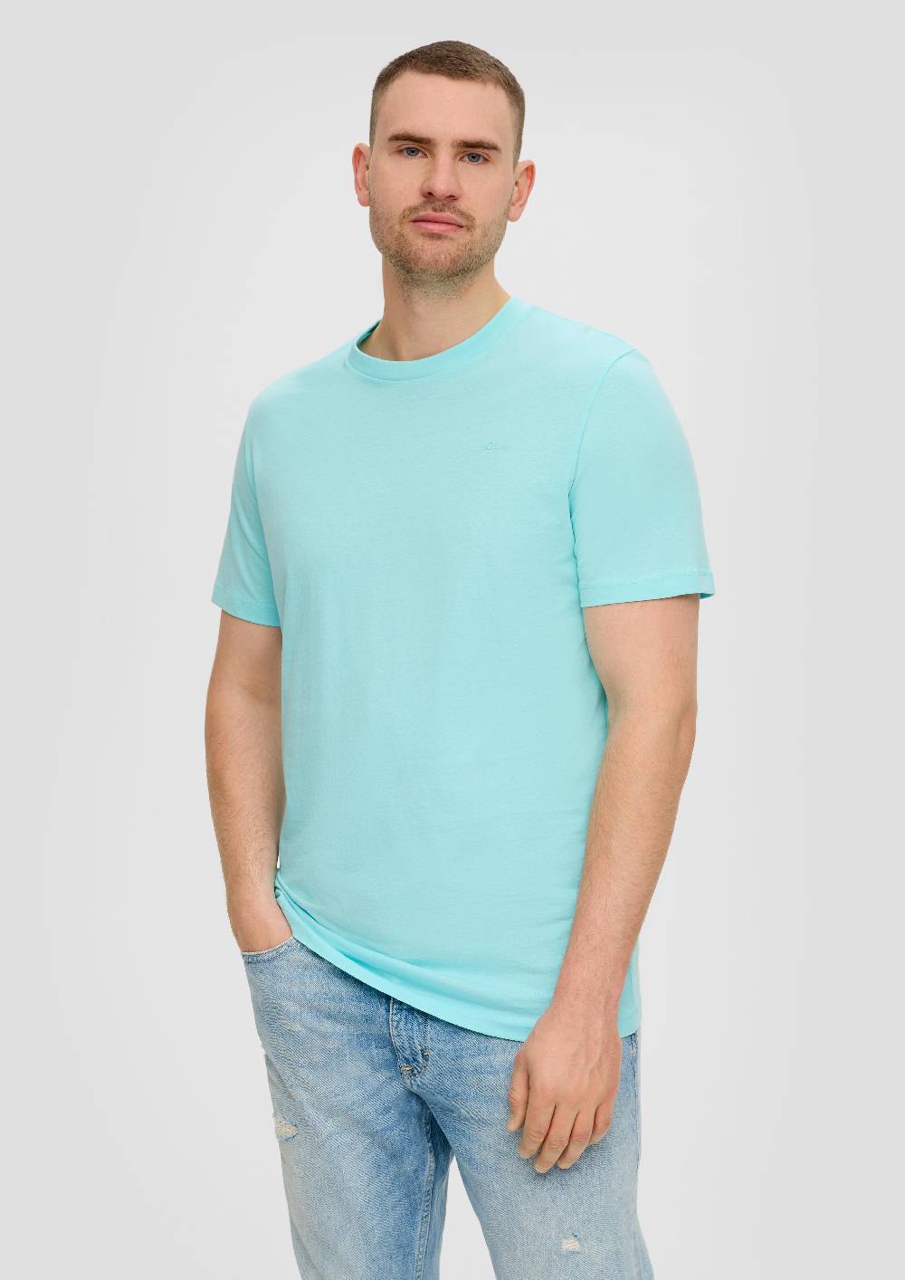 S.Oliver T-Shirt Mit Logo-Print