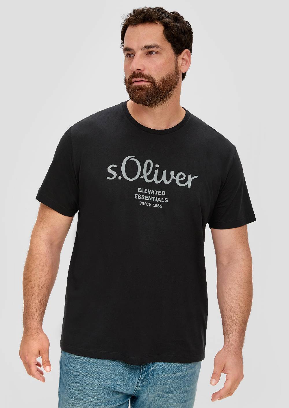 S.Oliver T-Shirt Mit Logo-Print