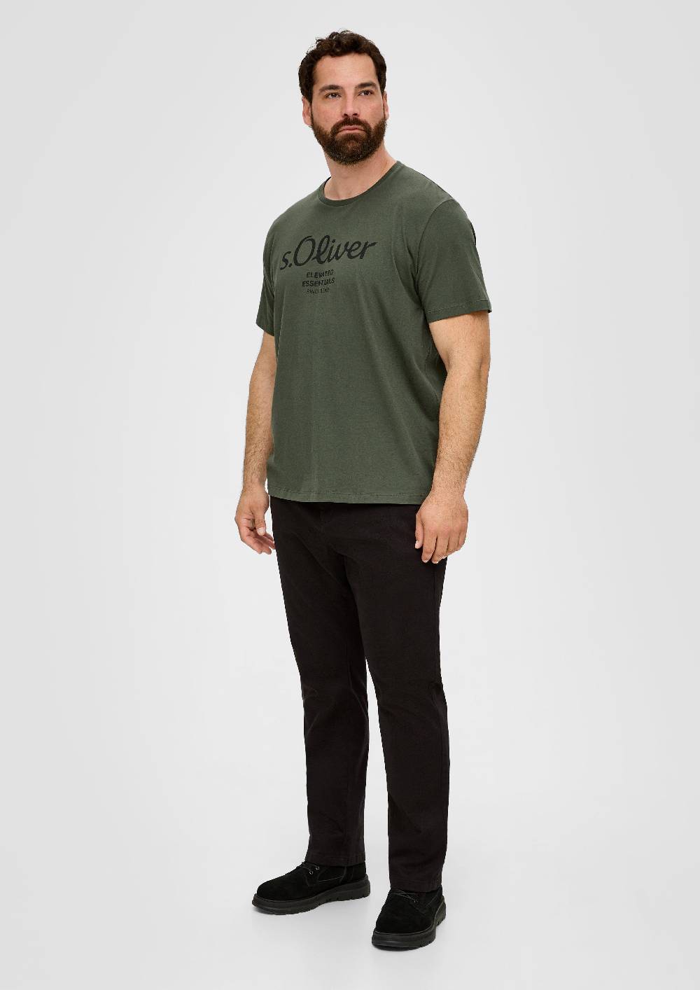 S.Oliver T-Shirt Mit Logo-Print