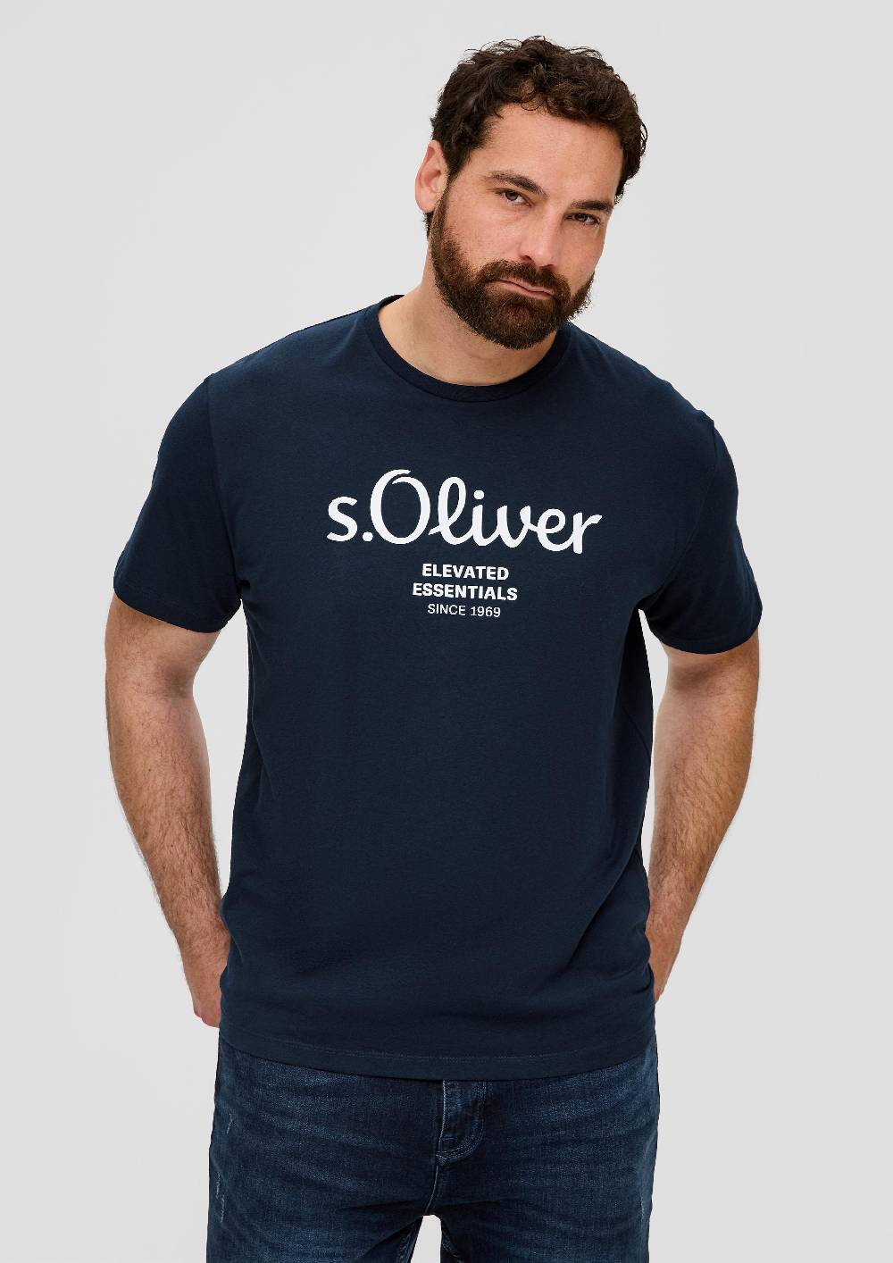S.Oliver T-Shirt Mit Logo-Print