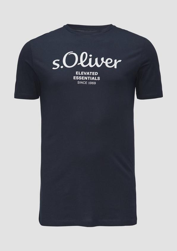 s.Oliver T-Shirt mit Logo-Print