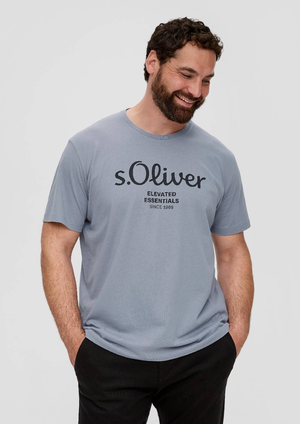 S.Oliver T-Shirt Mit Logo-Print