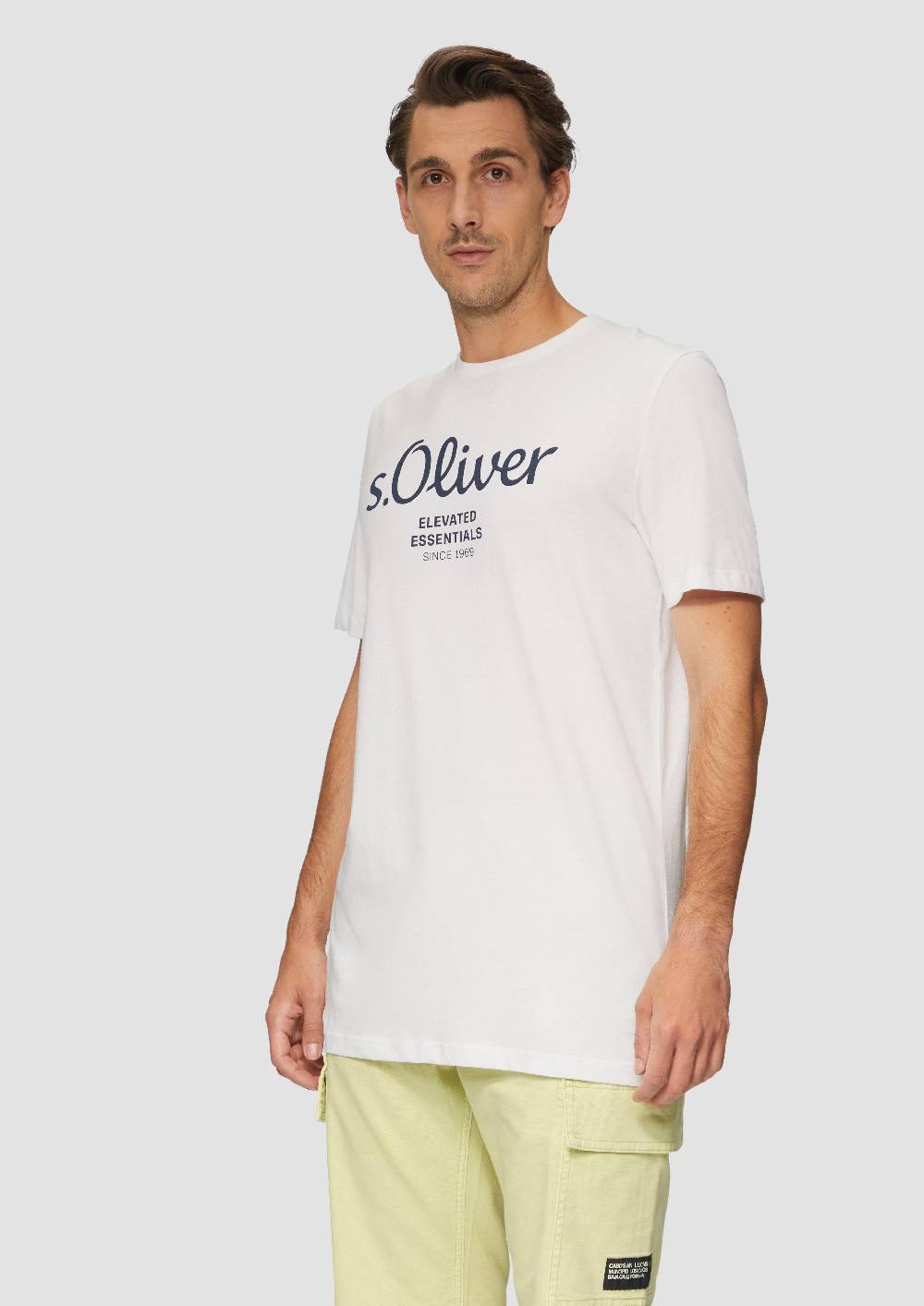 S.Oliver T-Shirt Mit Logo-Print