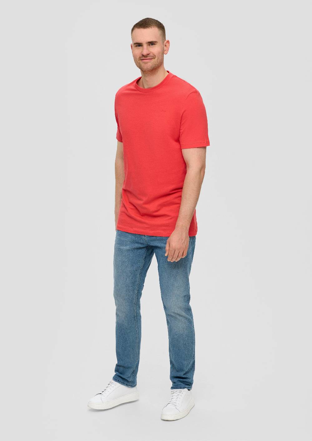 S.Oliver T-Shirt Mit Logo-Print