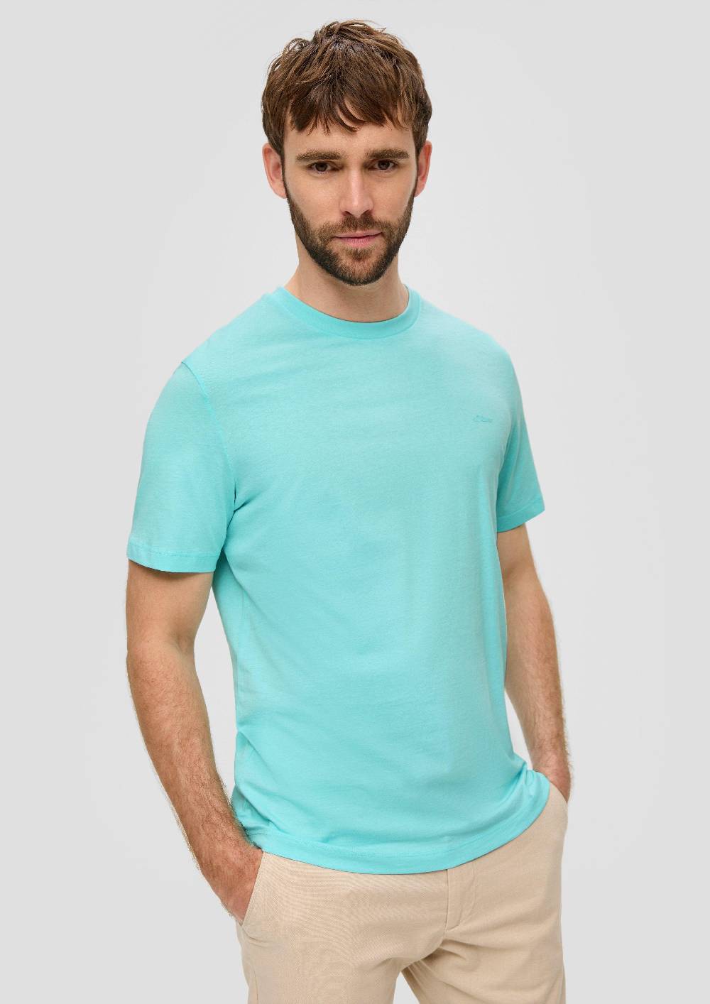 S.Oliver T-Shirt Mit Logo-Print