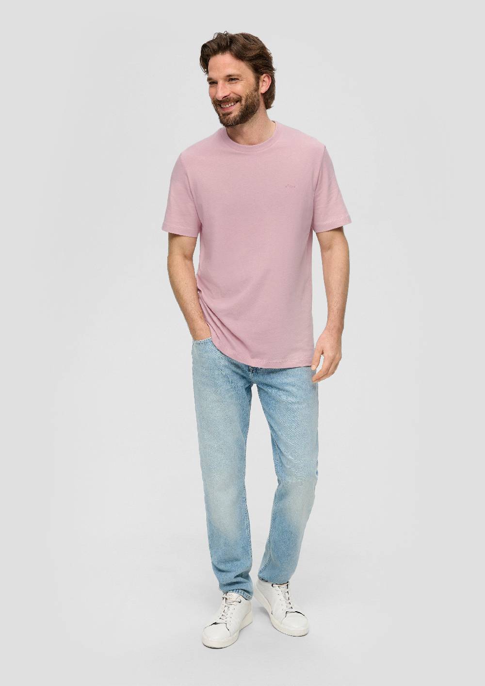 S.Oliver T-Shirt Mit Logo-Print