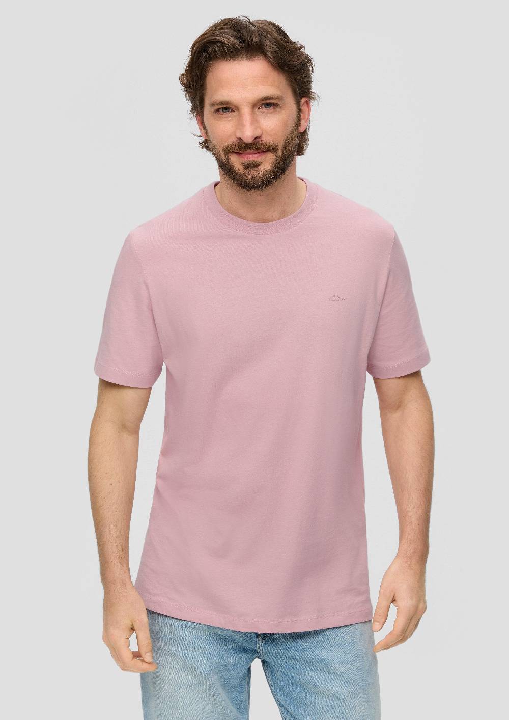 S.Oliver T-Shirt Mit Logo-Print