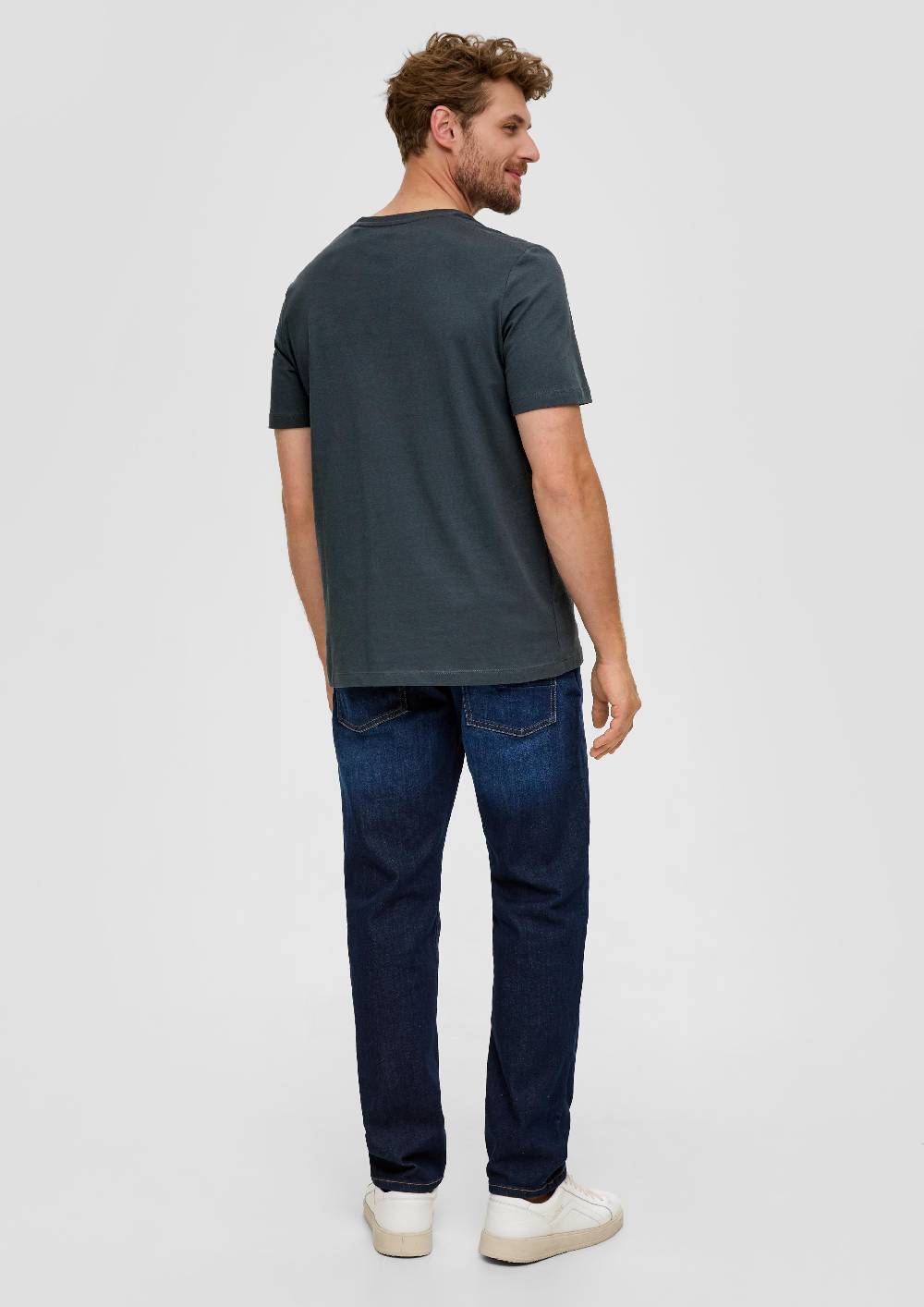 S.Oliver T-Shirt Mit Logo-Print