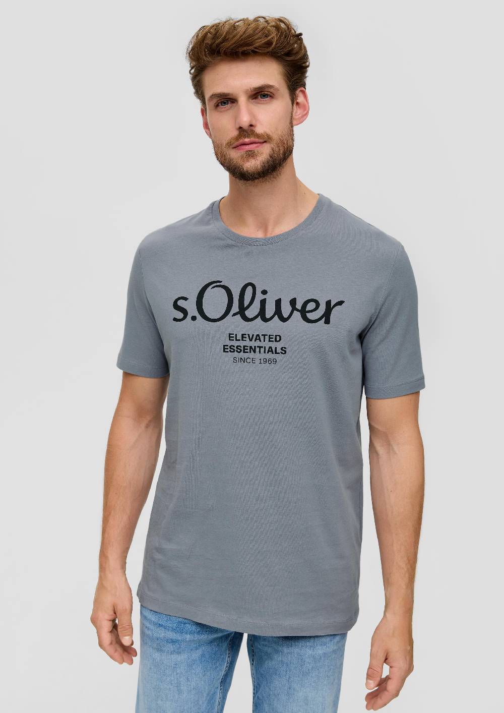 S.Oliver T-Shirt Mit Logo-Print