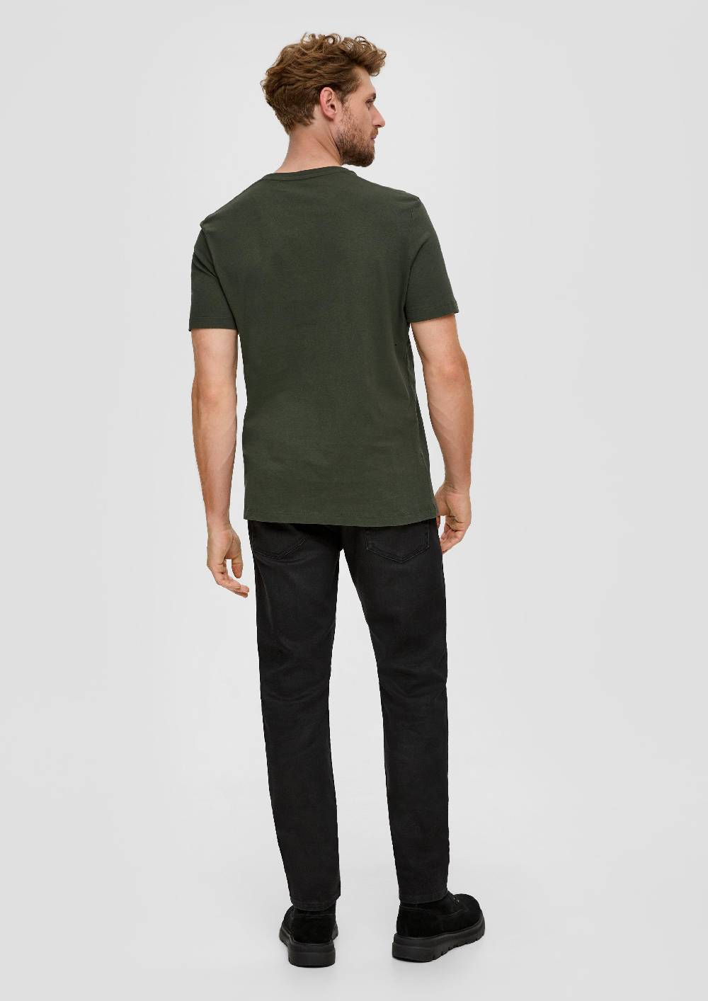 S.Oliver T-Shirt Mit Logo-Print