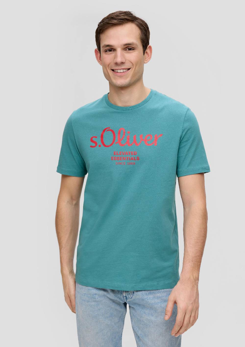 S.Oliver T-Shirt Mit Logo-Print