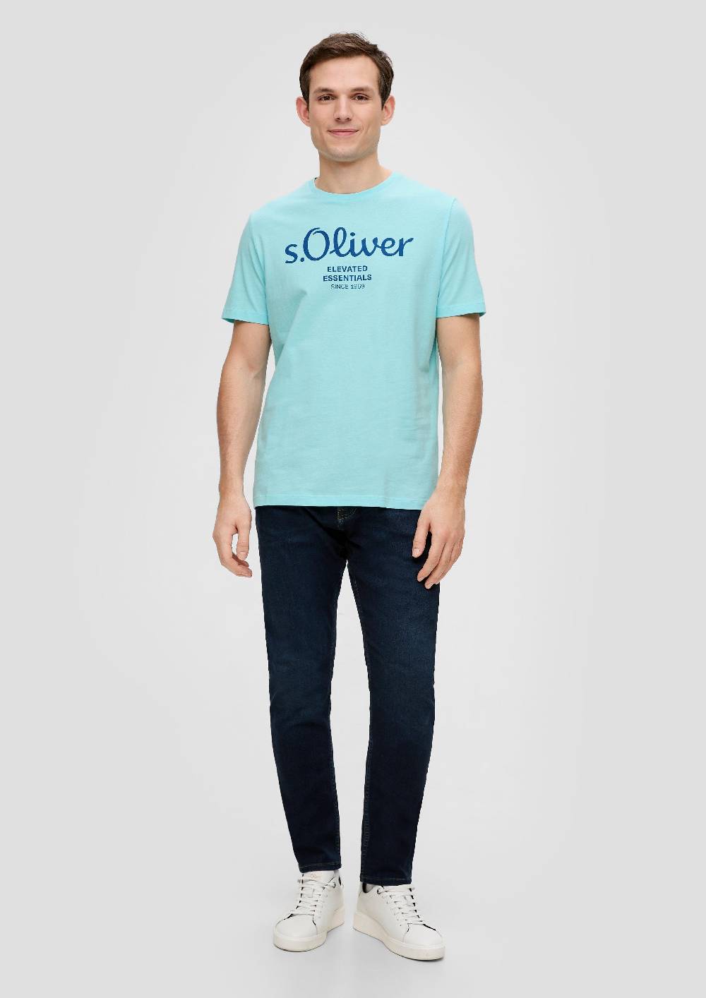 S.Oliver T-Shirt Mit Logo-Print