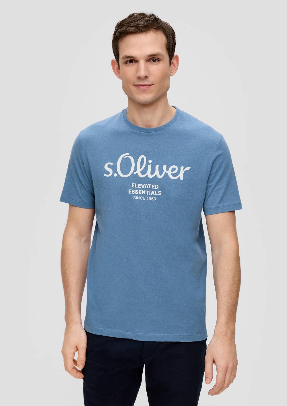 S.Oliver T-Shirt Mit Logo-Print