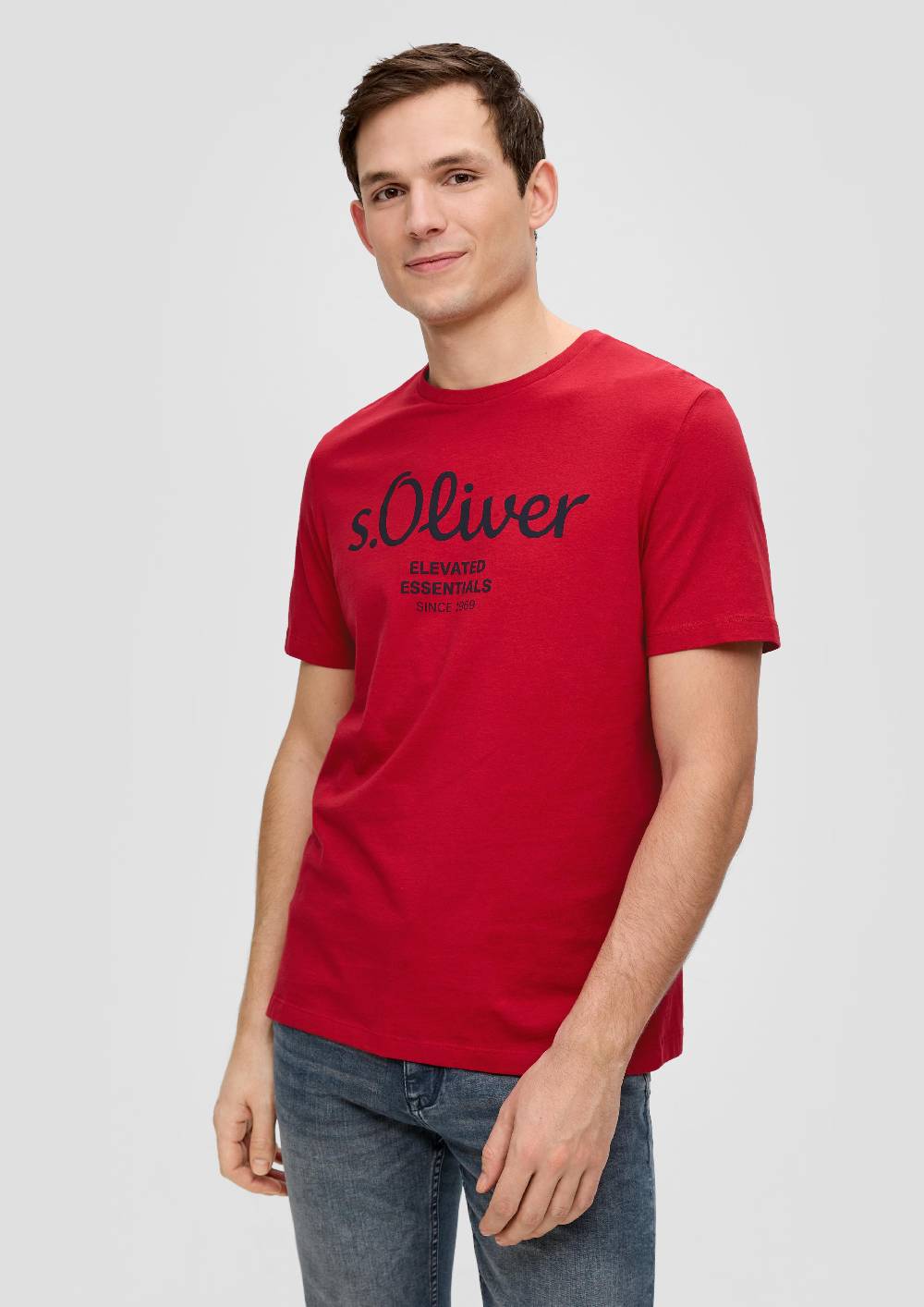 S.Oliver T-Shirt Mit Logo-Print