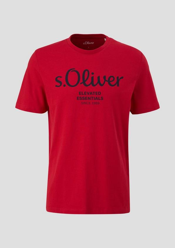 s.Oliver T-Shirt mit Logo-Print