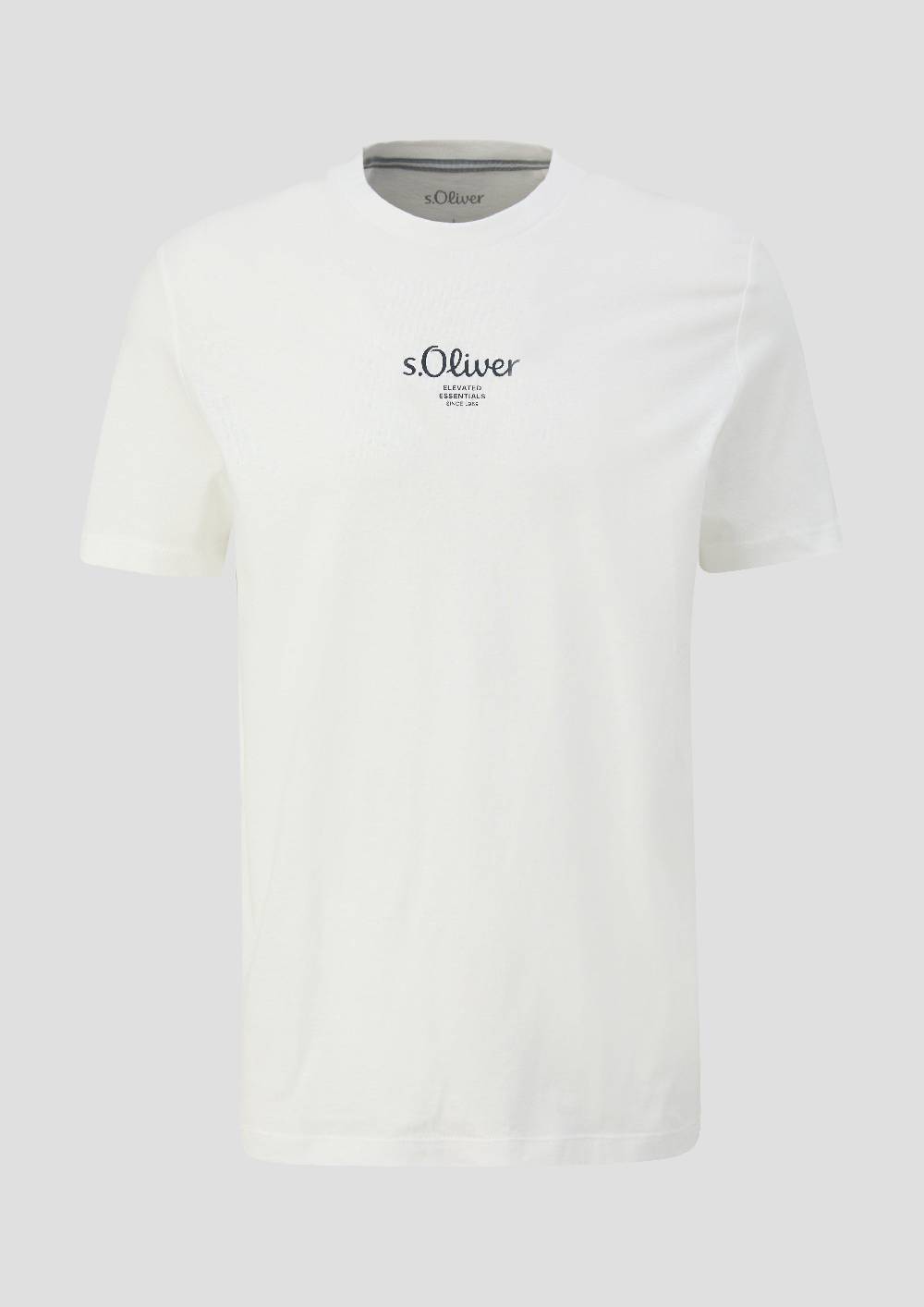 S.Oliver T-Shirt Mit Logo-Print