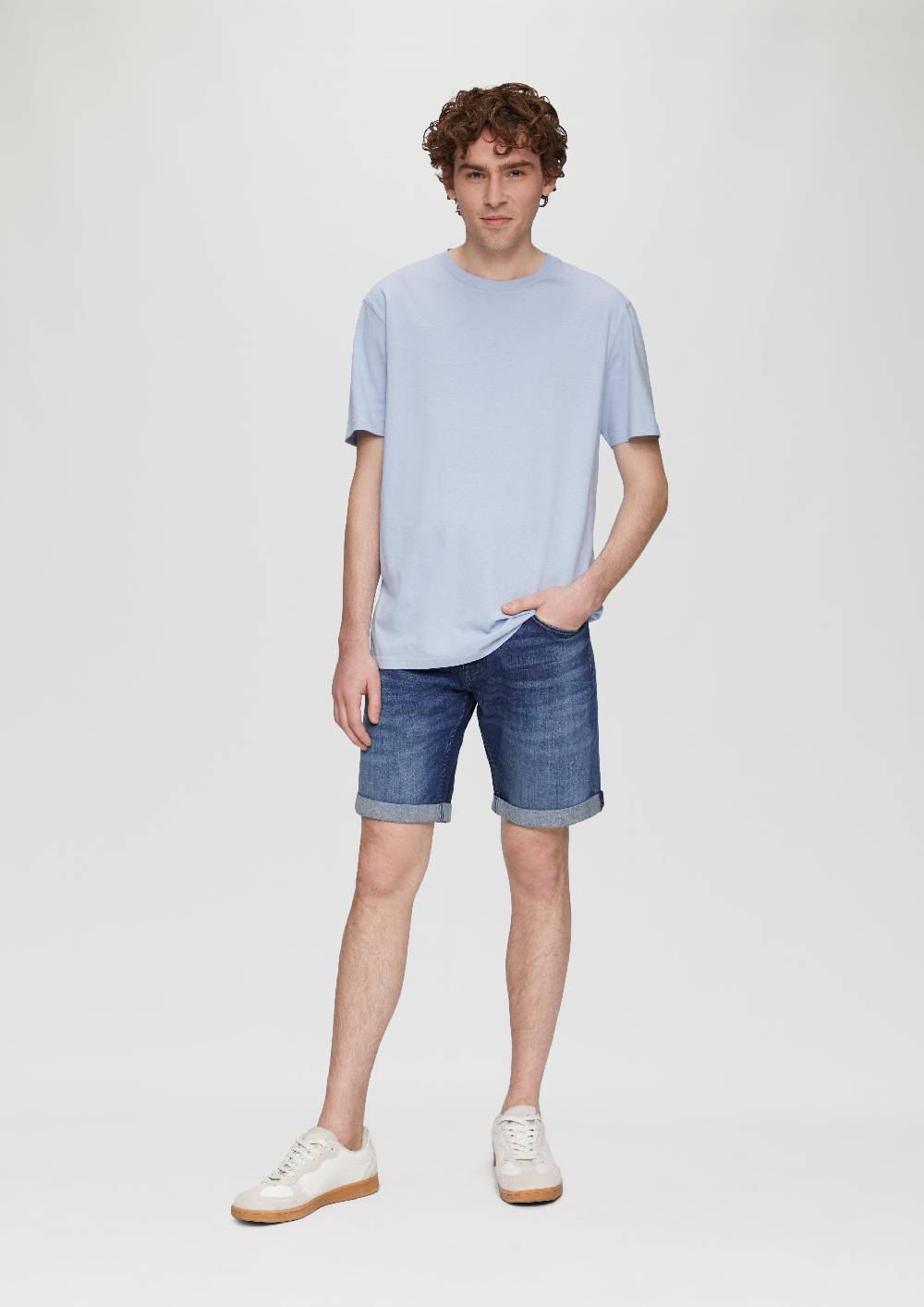 S.Oliver T-Shirt Mit Rippblende