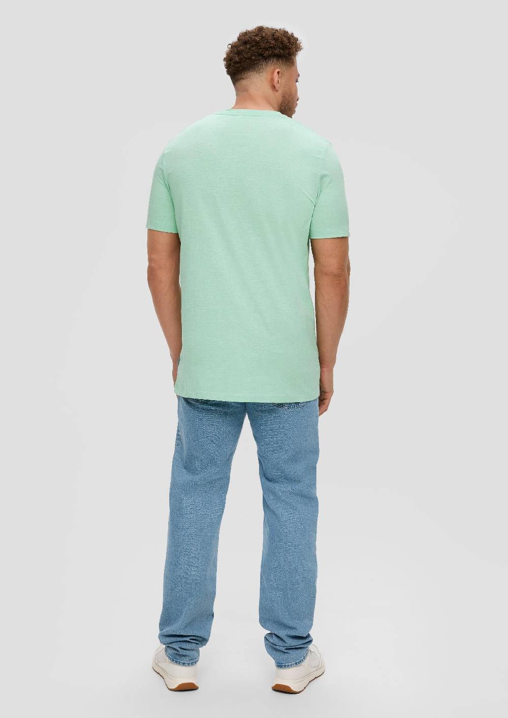 S.Oliver T-Shirt Mit Rundhals-Ausschnitt