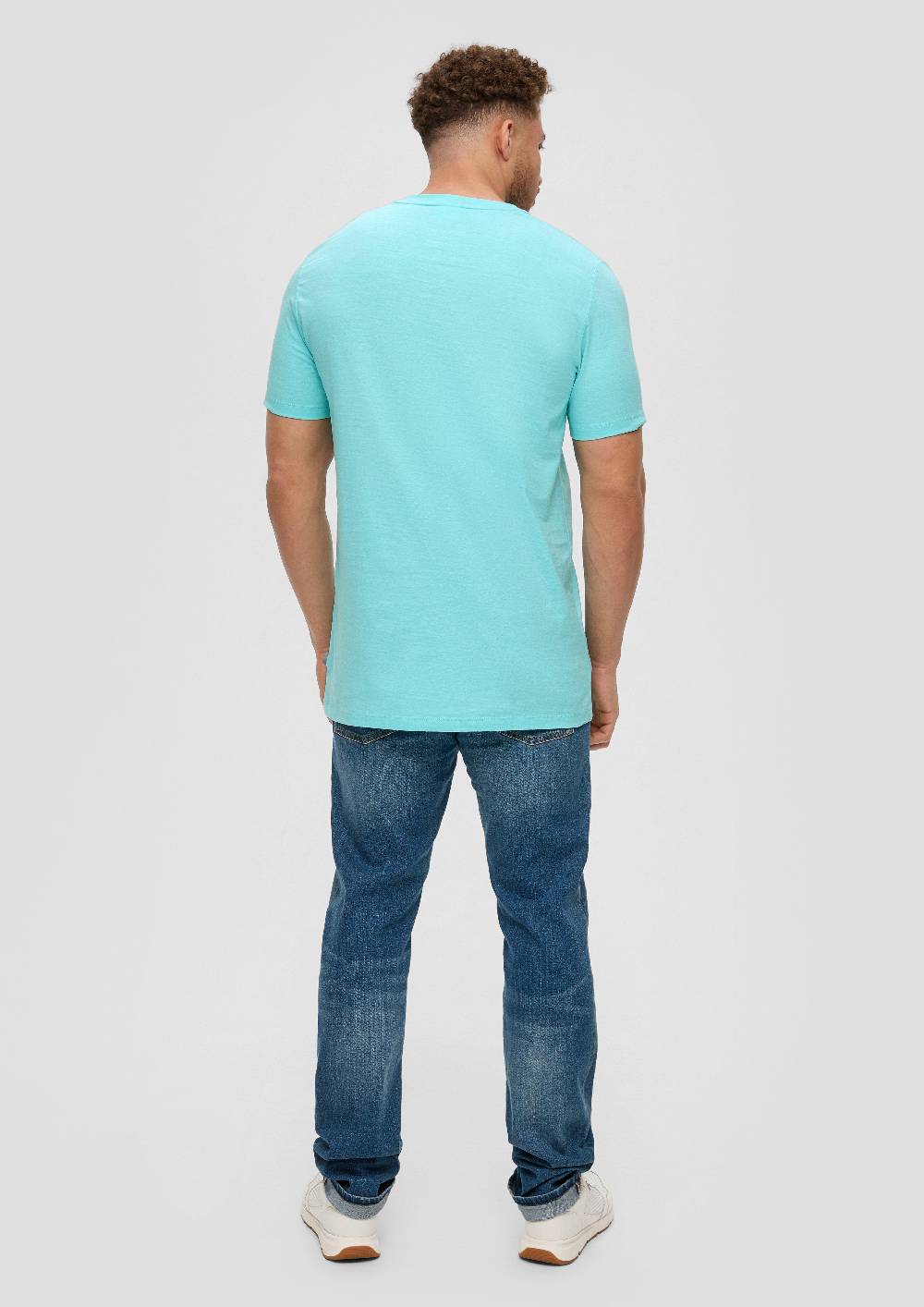 S.Oliver T-Shirt Mit Rundhals-Ausschnitt