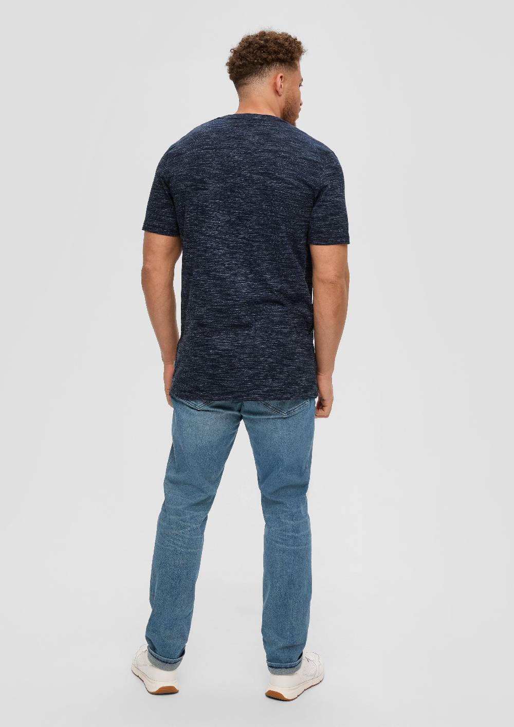 S.Oliver T-Shirt Mit Rundhals-Ausschnitt