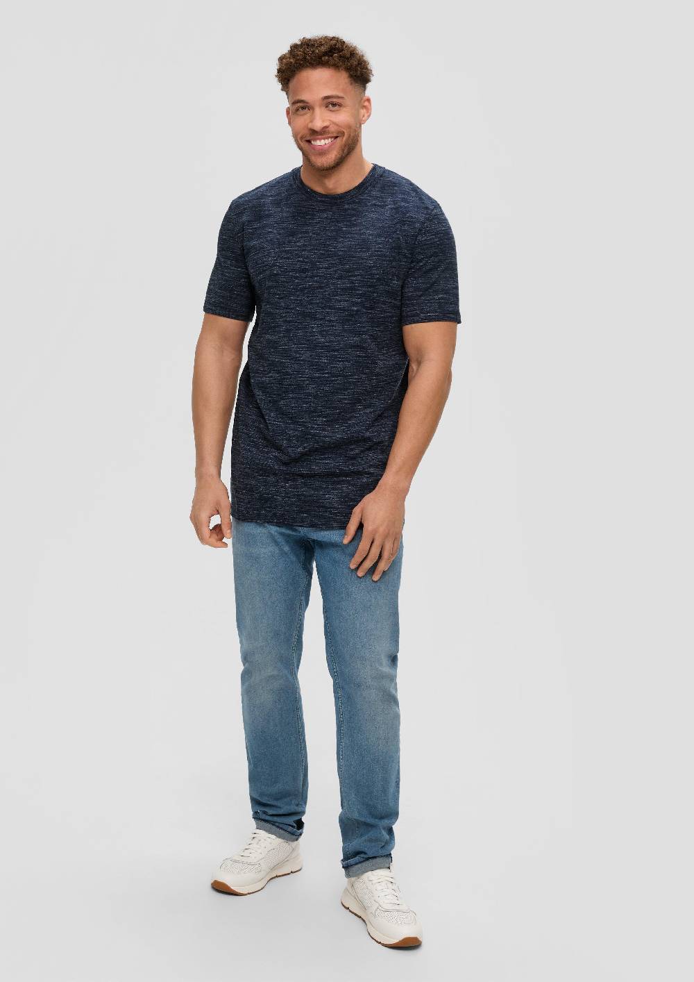 S.Oliver T-Shirt Mit Rundhals-Ausschnitt
