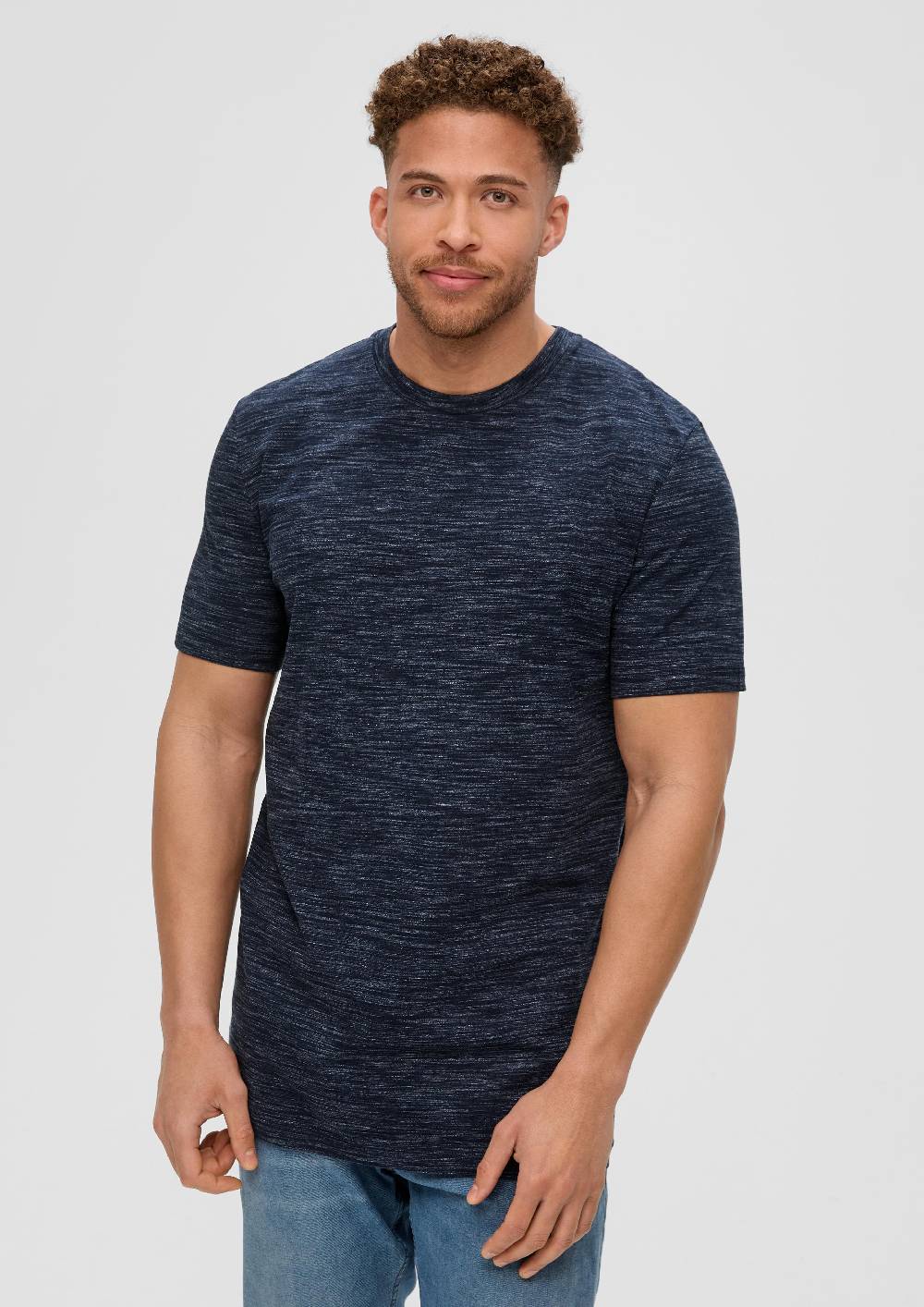 S.Oliver T-Shirt Mit Rundhals-Ausschnitt