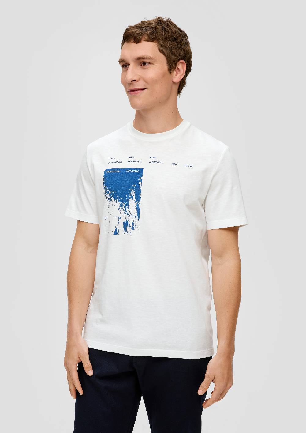 S.Oliver T-Shirt Mit Rundhalsausschnitt