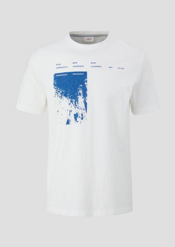 s.Oliver T-Shirt mit Rundhalsausschnitt